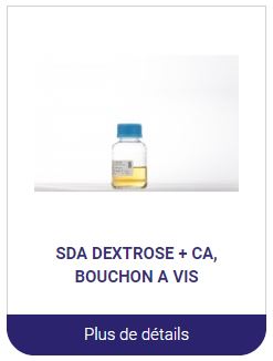 SDA Dextrose milieux de culture en bouteille alliance bio expertise